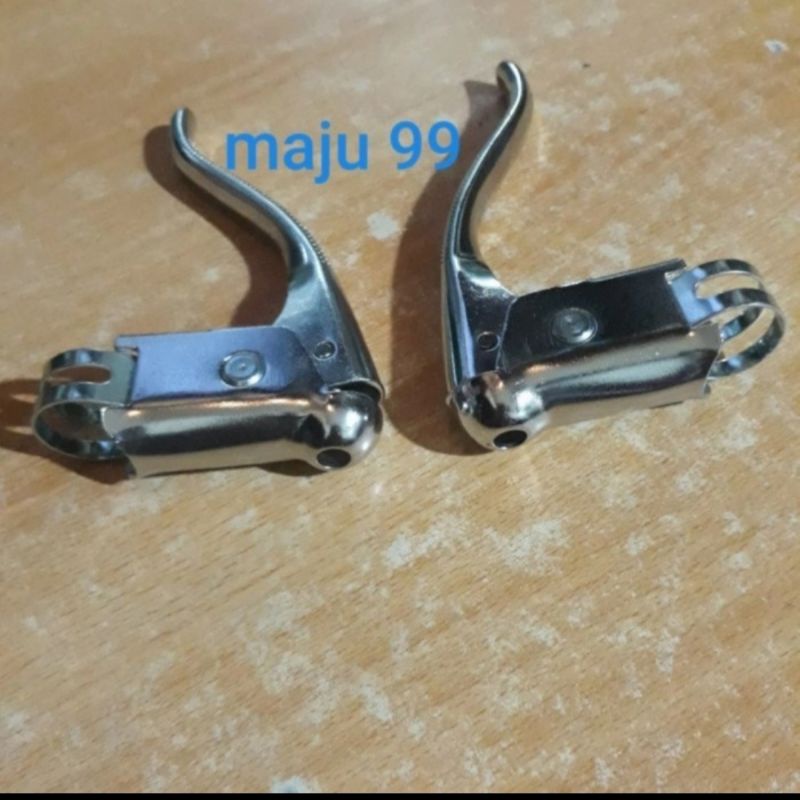 Jual Handle Rem Handle Sepeda Balap Jadul Brake Lever Chrome Dropbar Indonesia|Shopee Indonesia