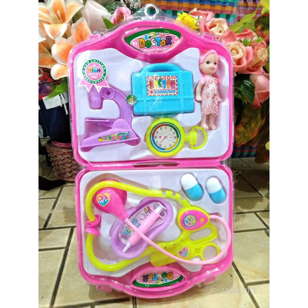 Jual Termurah!!!Mainan Anak Dokter + Medical Kecil//Mainan Dokter-Dokteran Set | Shopee Indonesia