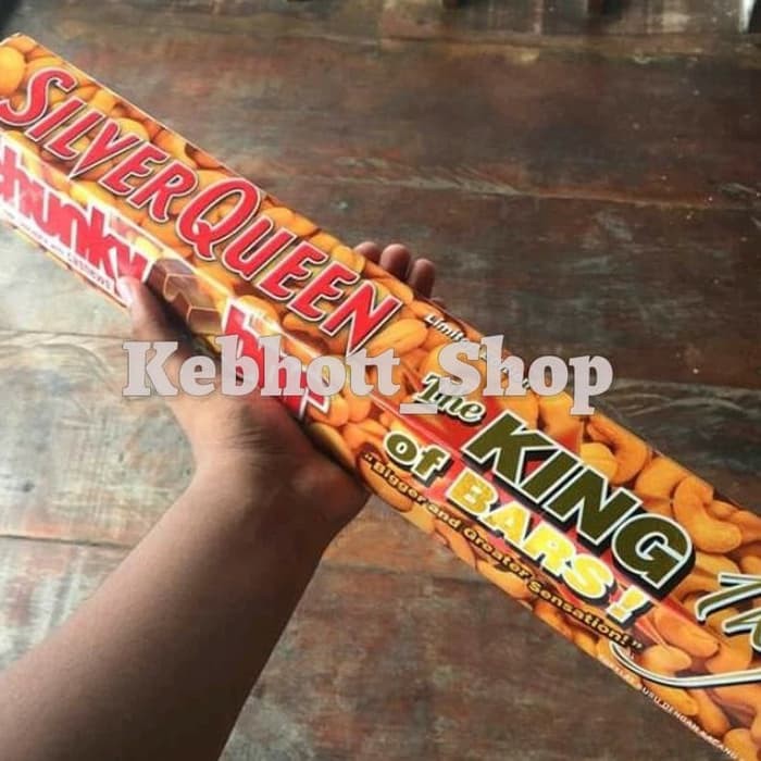 Jual Silverqueen Chunky Bar King Of Bars Chocolate 1 Kg | Cokelat Valentine | Shopee Indonesia