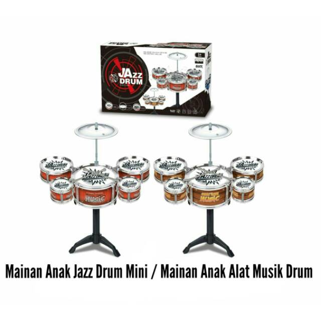 Jual Mainan Anak Jazz Drum Mini / Mainan Anak Alat Musik Drum | Shopee Indonesia