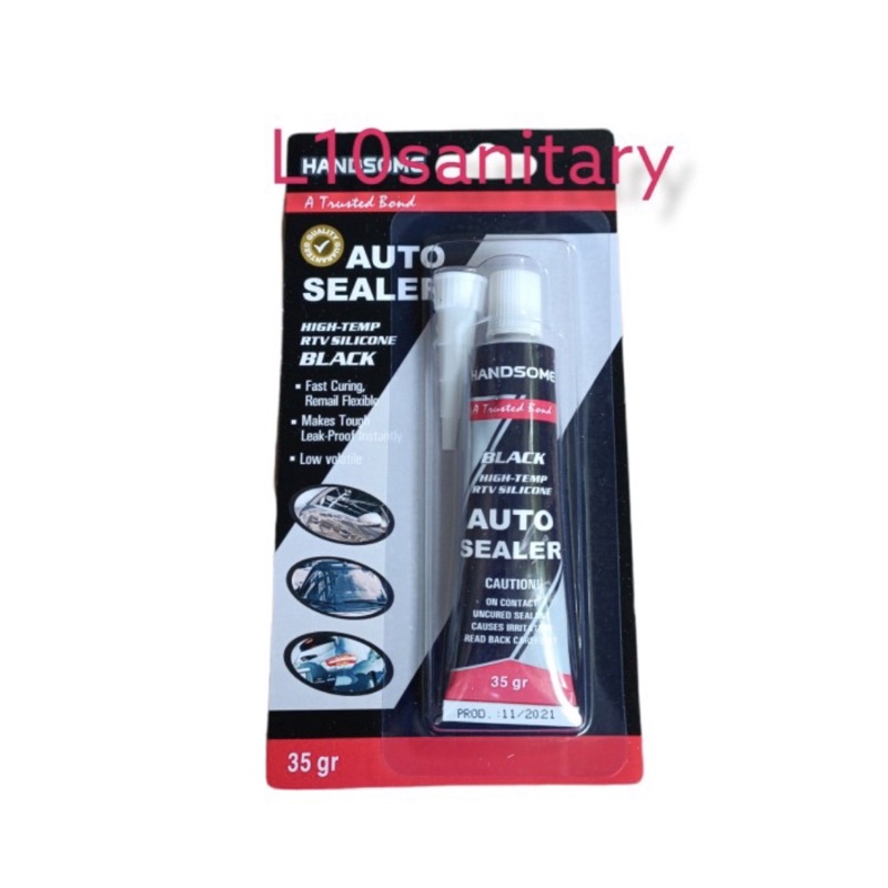 Jual Lem Auto Sealer Black / Lem Silicone Auto Sealer Hitam / Lem