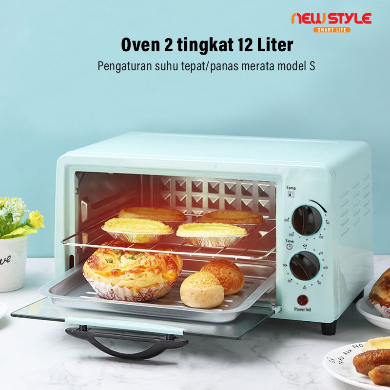 Newstyle Oven Listrik Y06 Panggang Daging/Kue Bolu /bbq Kompor Listrik