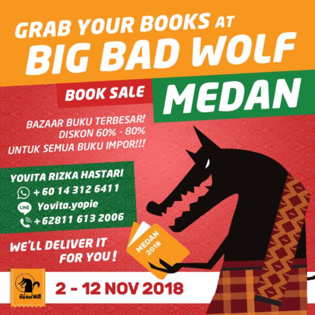 02-Nov-23 Big Bad Wolf Book Medan