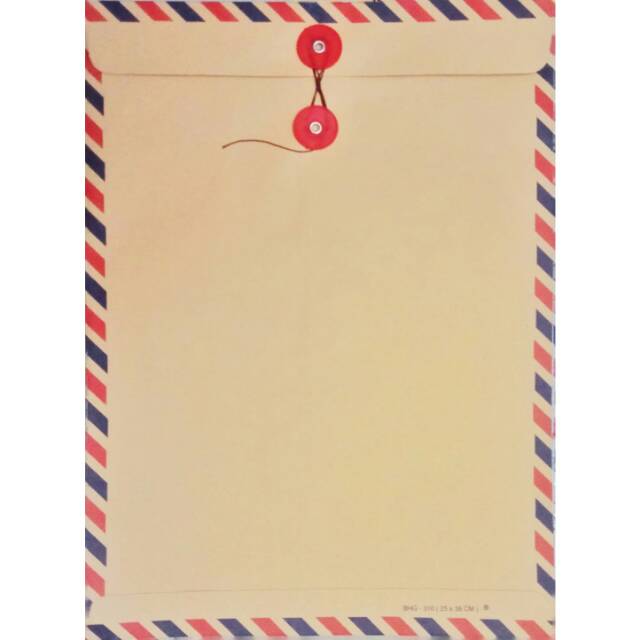Jual Amplop Coklat Tali Airmail 310 F4 Tebal (10 Pcs) | Shopee Indonesia