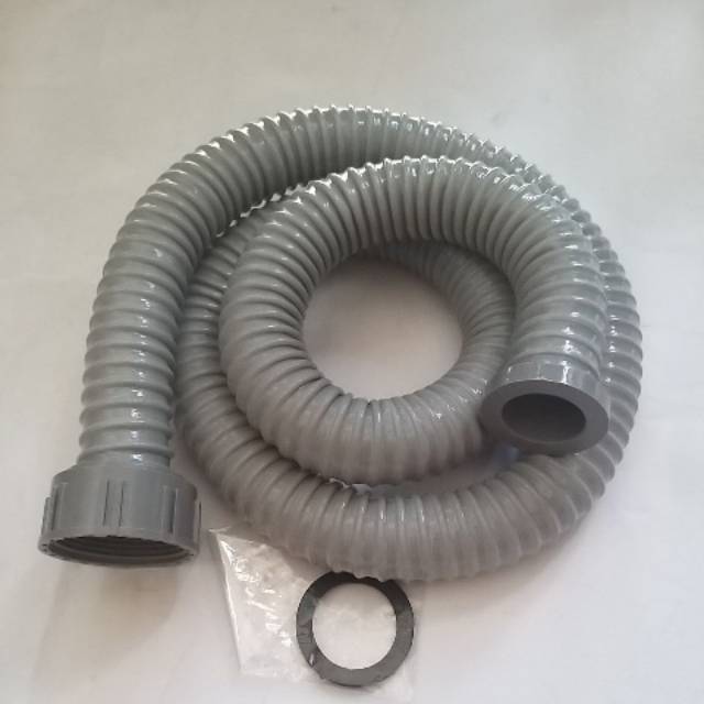 Selang pembuangan air wastafel bak cuci piring ukuran panjang 1.5 meter |  Shopee Indonesia