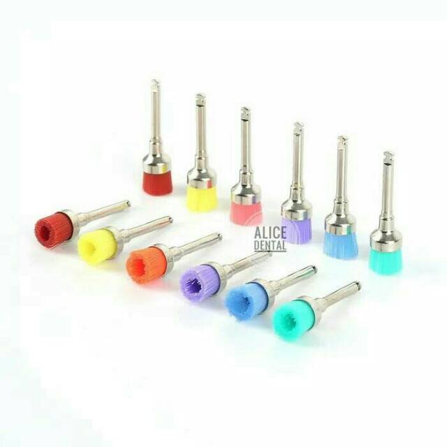 Dental bur prophy brush nylon polishing prophylaxis burs poles