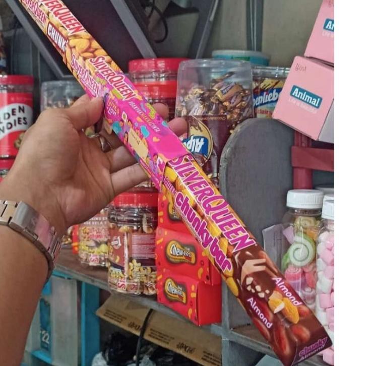 Jual 4.4 Flash Sale Silverqueen Chunky Bar Besar// Silverqueen Chunky Bar 200Gr // Coklat Valentine | Shopee Indonesia