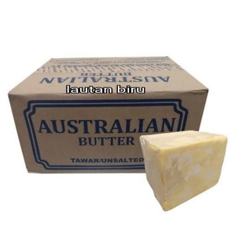 Jual butter unsalted australian 1kg Shopee Indonesia