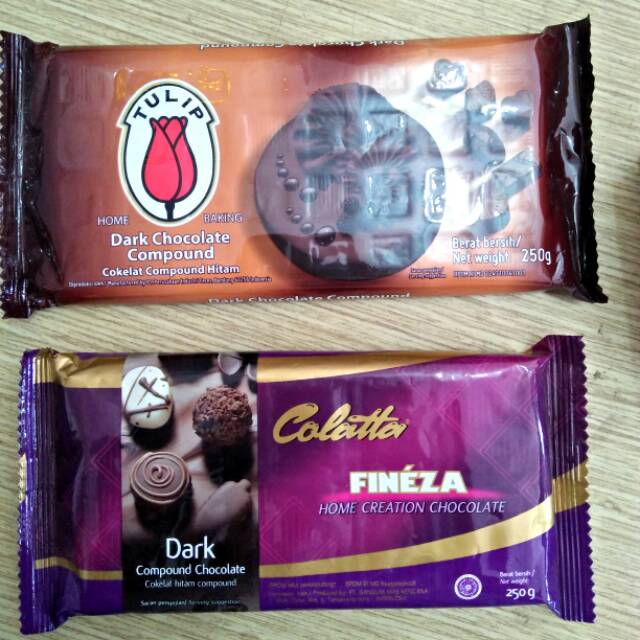 Jual Tulip Dan Colatta Fineza Baking Chocolate | Shopee Indonesia