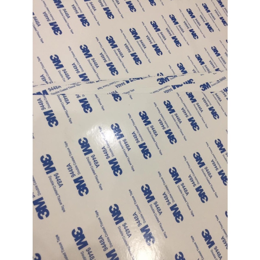 Jual Double Tape 3M 9448A Lembaran Double Tape Shopee Indonesia