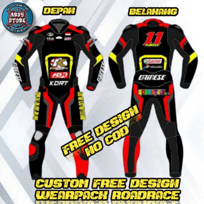 Harga Wearpack Roadrace Free Design Terbaru Agustus 2022 |Biggo Indonesia