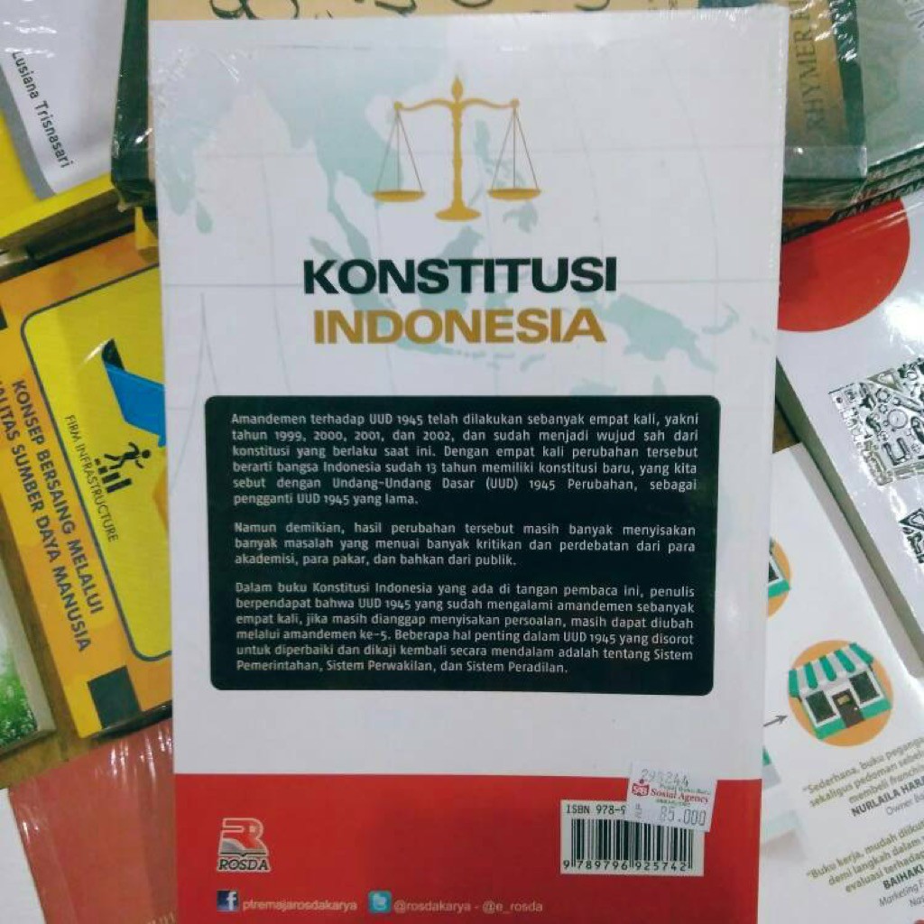 Konstitusi Indonesia - Sri Soemantri Martosoewignjo | Shopee Indonesia