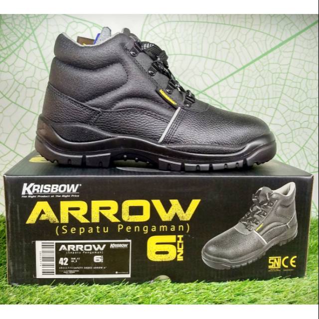 Jual Safety shoes krisbow tipe Arrow 6 inch sepatu pengaman krisbow tipe Arrow 6 inch Indonesia