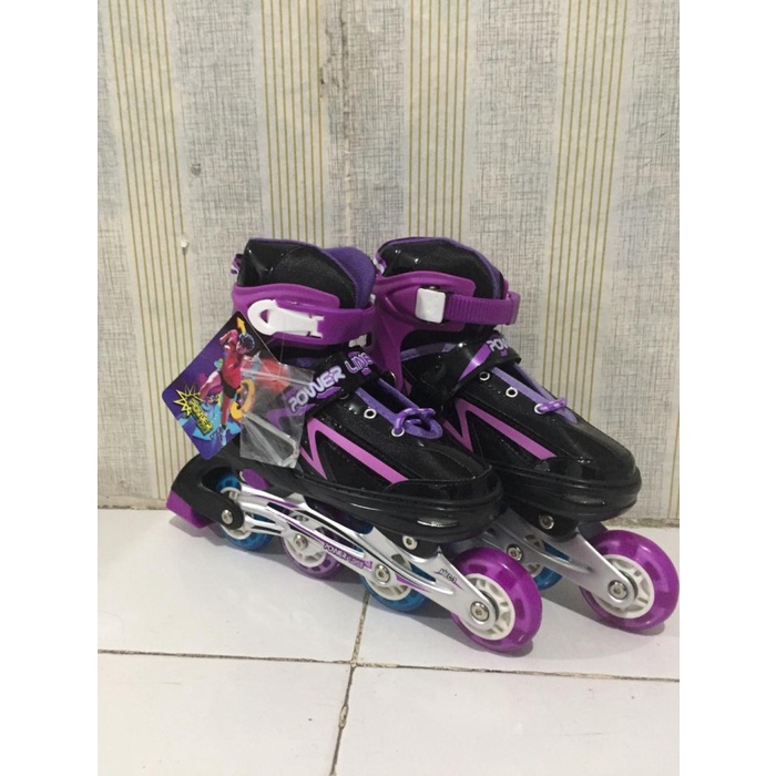 Jual Jual Sepatu Roda Anak Anak Inline Bajai Warna Ungu S Termurah
