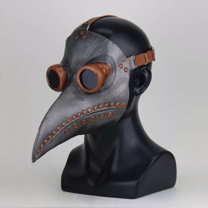 Jual Termurah Topeng Plague Doctor Latex Mask Halloween V2 & V1 Mask Halloween | Shopee Indonesia