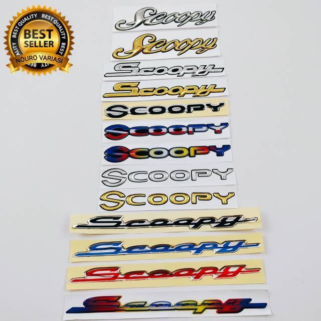 emblem logo honda scoopy thailand thailook mothai ber kualitas Shopee