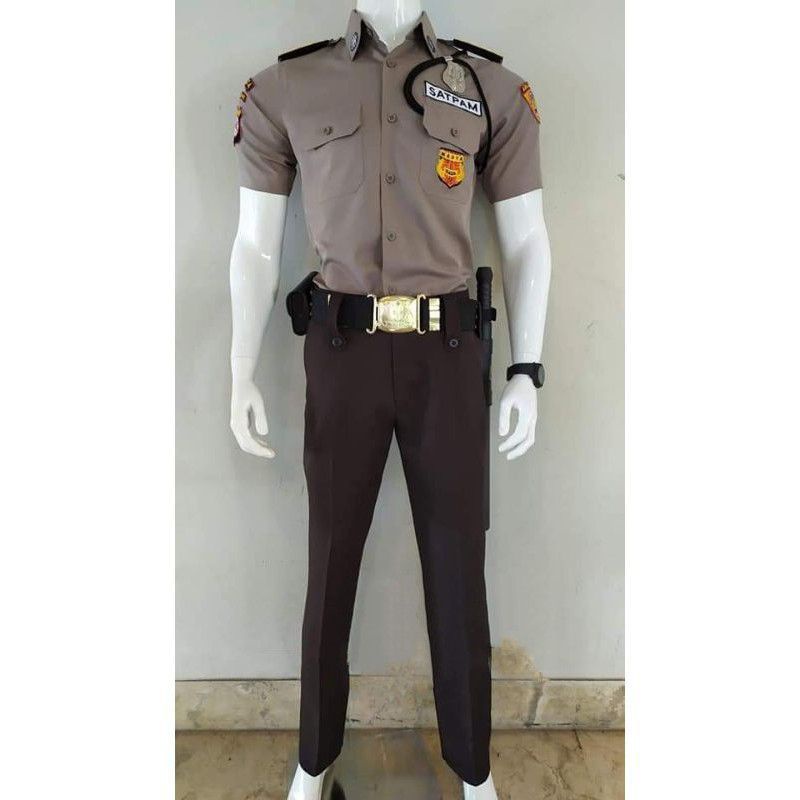 Jual Seragam Pdh Satpam Coklat Terbaru | Shopee Indonesia