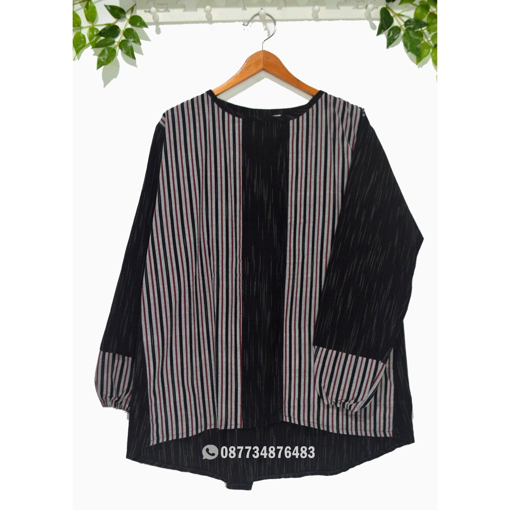 Jual ATASAN LURIK KOMBINASI BAJU LURIK WANITA JAWA UNTUK KERJA KANTOR BUSUI  TERBARU MODERN PNS SERAGAM Indonesia|Shopee Indonesia