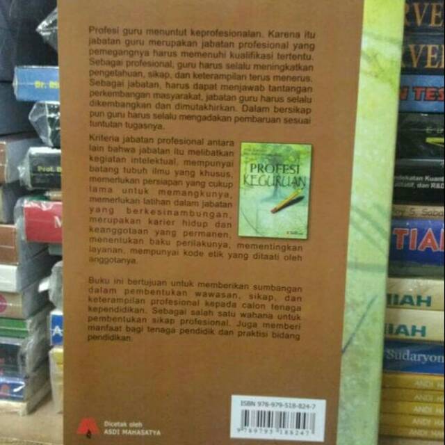 Download Buku Profesi Keguruan Prof Soetjipto Seputaran Guru