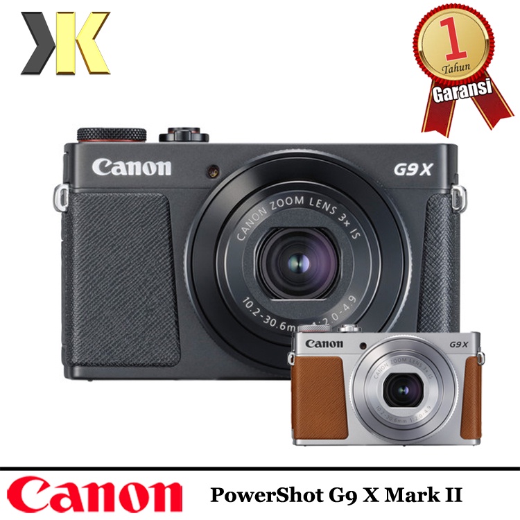 Jual Canon Powershot G9X Mark Ii - Garansi Resmi - Paket Lengkap | Shopee Indonesia