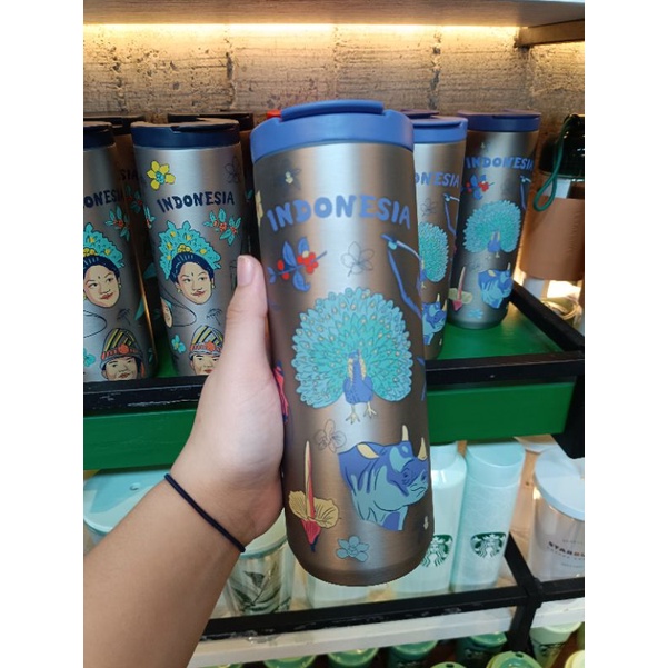 Jual tumbler starbucks indonesia "beauty of indonesia" Shopee Indonesia