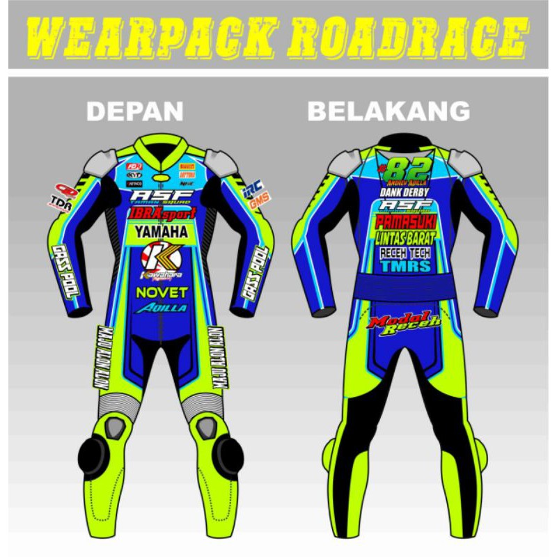 Harga Wearpack Roadrace Free Design Terbaru Agustus 2022 |Biggo Indonesia