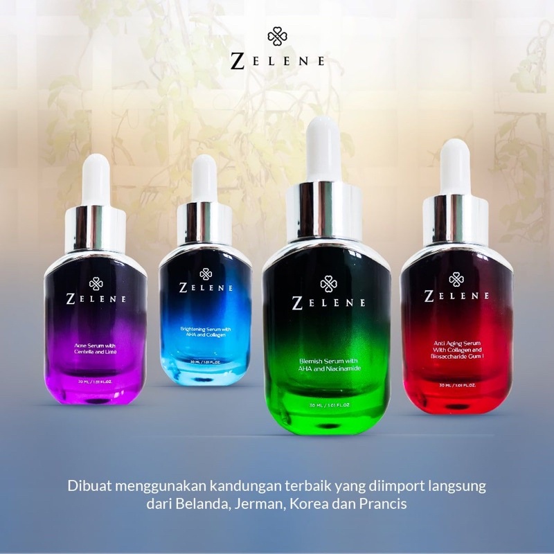 Jual Zelene Serum Wajah (Brightening / Anti aging / Acne / Blemish)  Indonesia|Shopee Indonesia