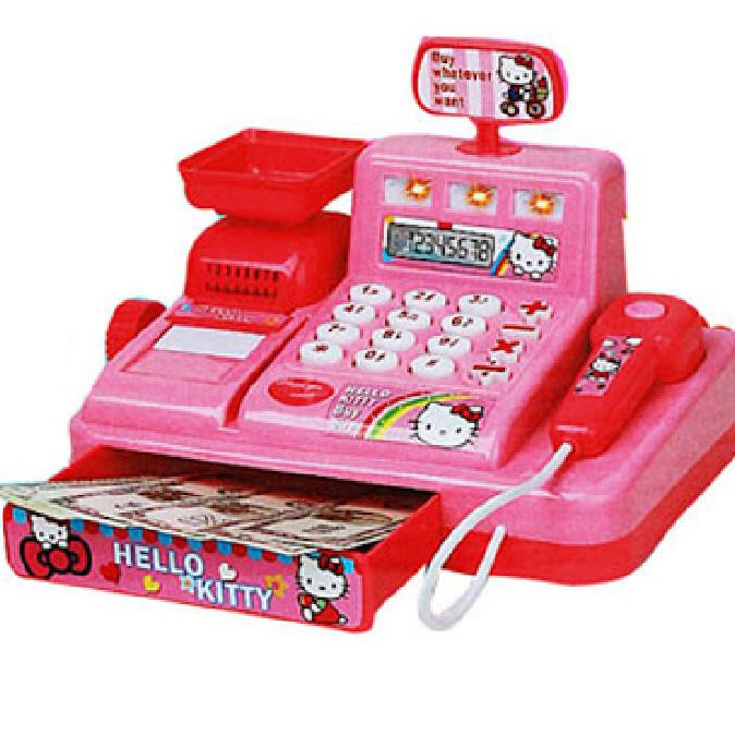 Jual Jual Murah Mainan Kasir Kasiran Cash Register Supermarket Kasir Uang Hello Kitty Harga Promo | Shopee Indonesia
