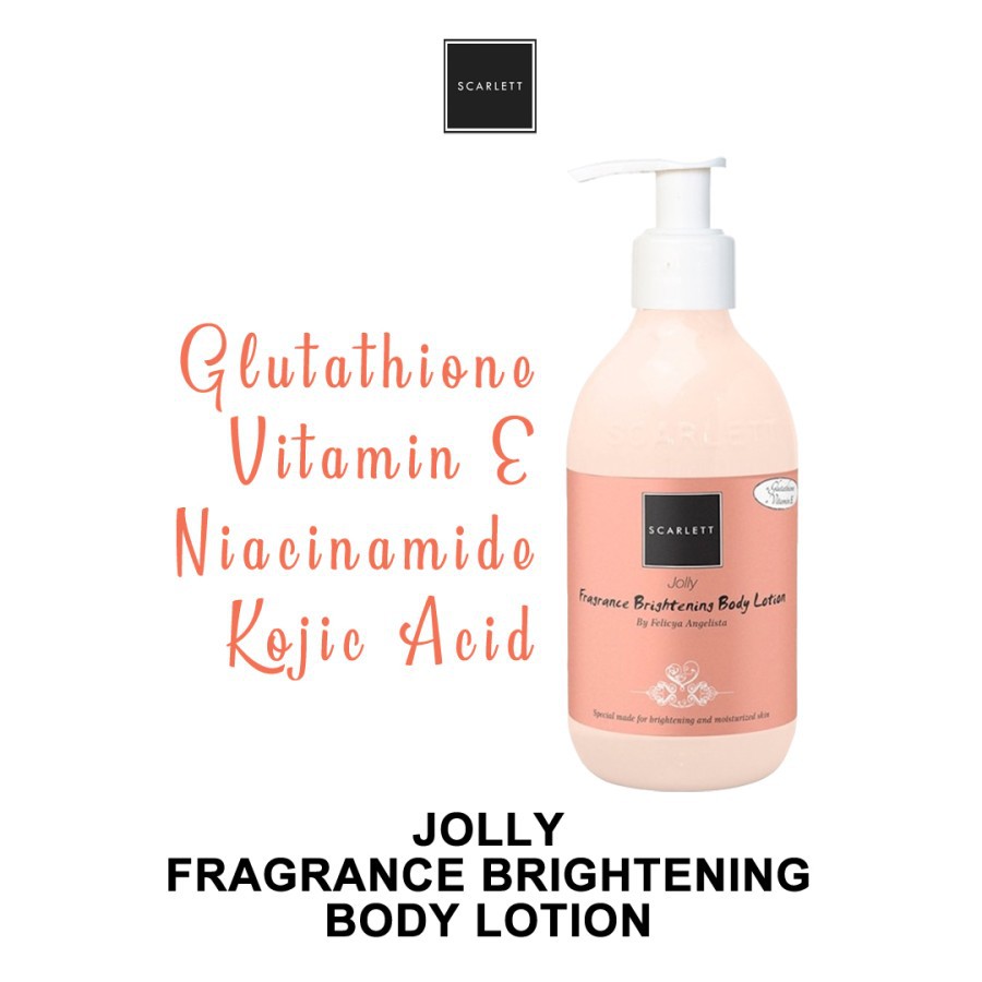 Jual Scarlett Jolly Scarlett Whitening Body Lotion Jolly Shopee