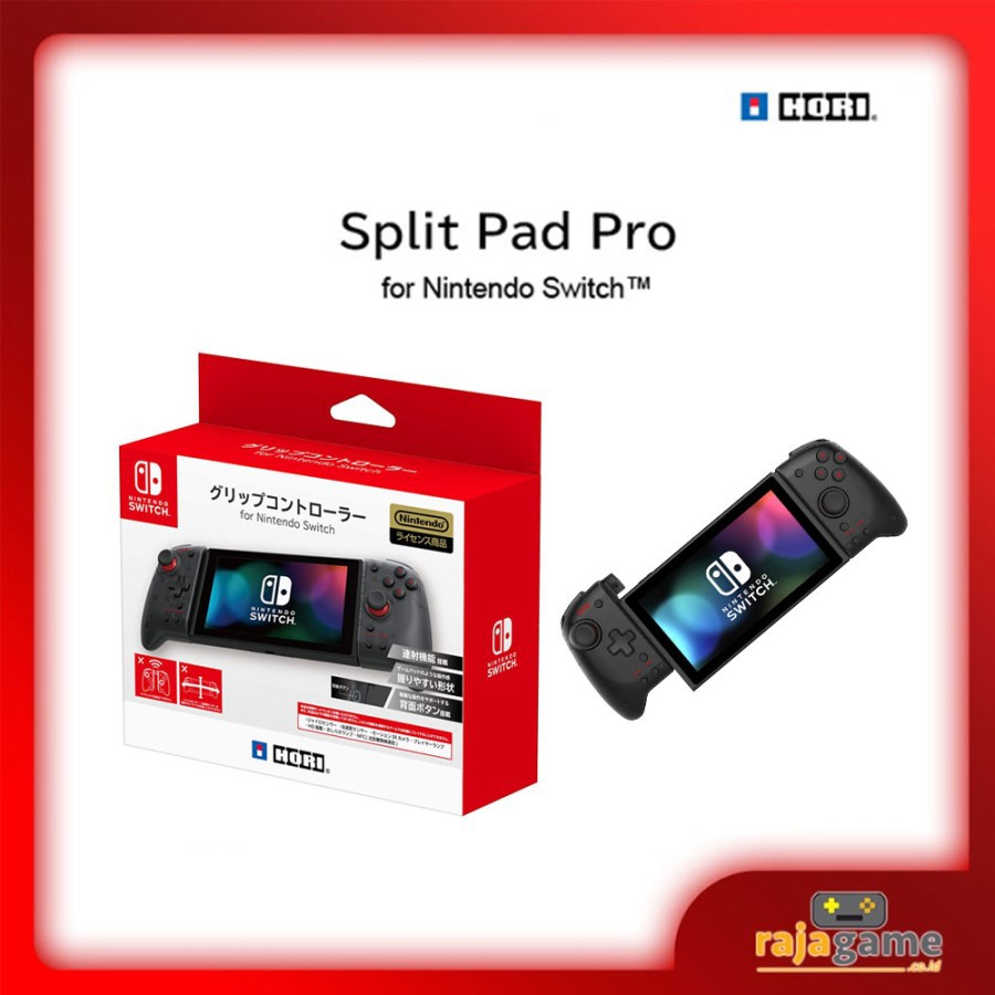 Jual Hori Split Pad Pro Controller / Joycon Nintendo Switch [Black] | Shopee Indonesia