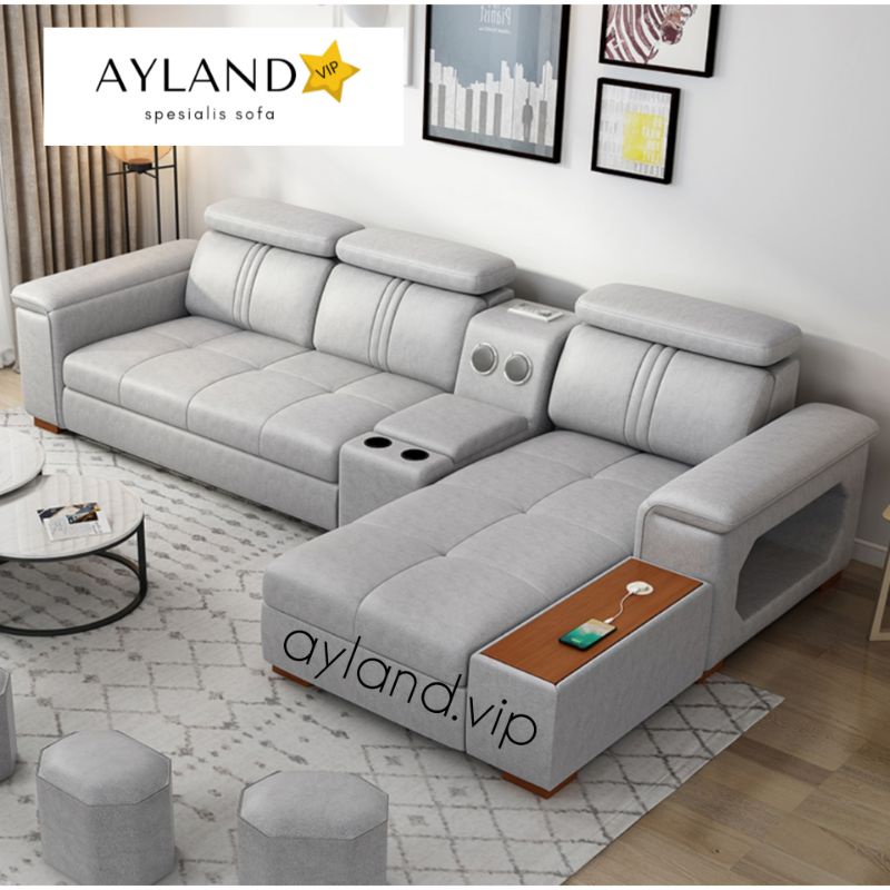 Jual Sofa Empuk Leter L Ruang Tv Ruang Tamu Minimalis Shopee Indonesia