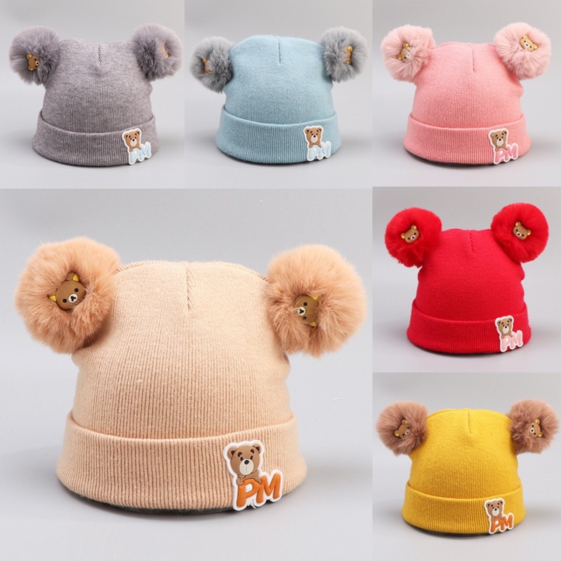 [skic] Topi Kupluk Rajut Bayi / Anak Lakilaki / Perempuan