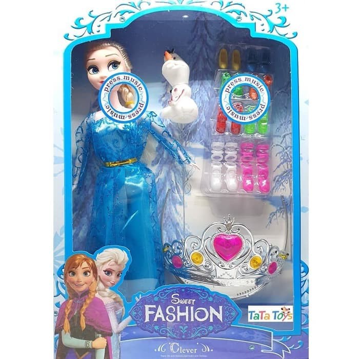 Jual Terbaru Boneka Music Disney Frozen Singing Princess Elsa & Anna - Let It Go Bagus | Shopee Indonesia