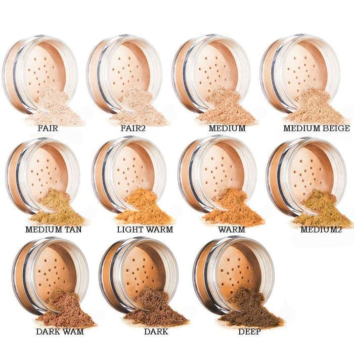 Jual Bedak Tabur Kiloan Makeup Bare Pure Natural Minerals Magic Cvr Spf100 Indonesia|Shopee Indonesia