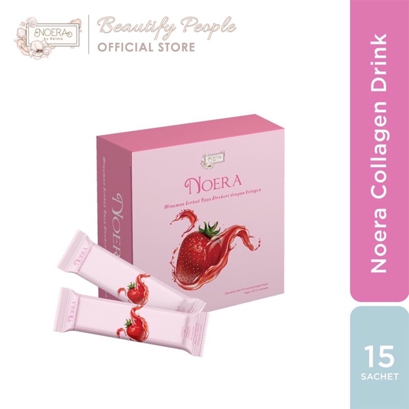 Jual NOERA COLLAGEN DRINK SACHET GRETTA GLOW Indonesia