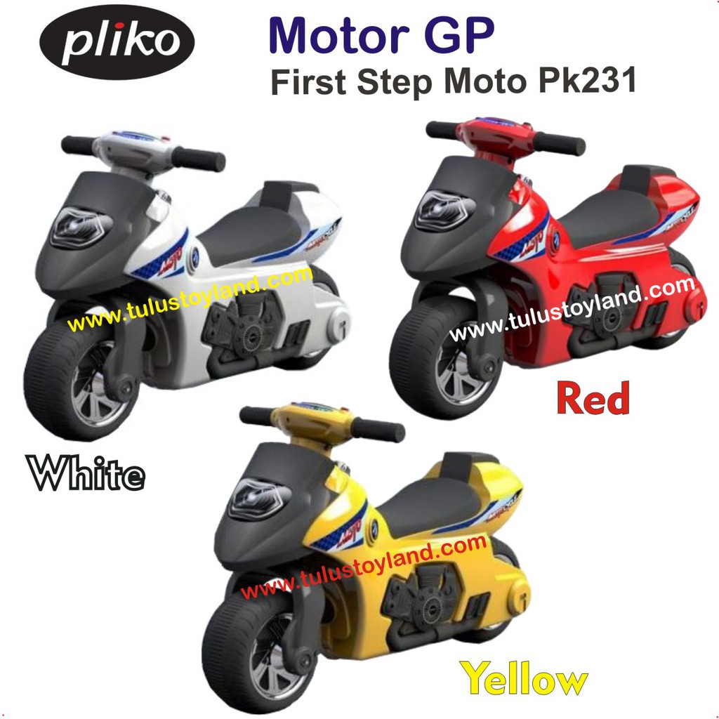 Jual Pliko Motor Gp Ride On 231 Mainan Motor Anak Tanpa Aki | Shopee Indonesia