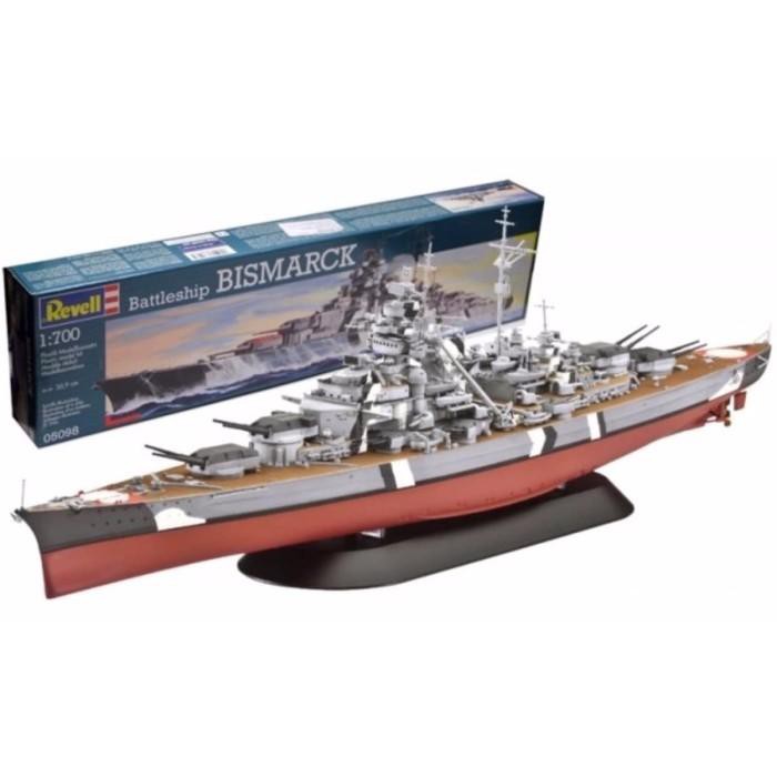 prajuritshop059- REVELL 5098 BISMARCK SKALA 1:700 Berkualitas | Shopee  Indonesia
