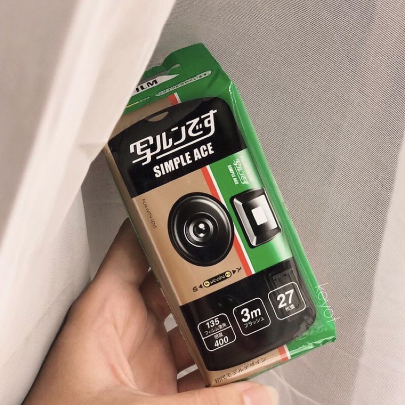 Jual READY STOCK FUJIFILM SIMPLE ACE DISPOSABLE CAMERA ISO 400 (EXPIRED 2023) Shopee Indonesia
