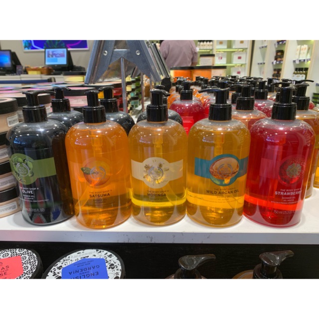 The Body Shop Shower Gel 750ml Shopee Indonesia
