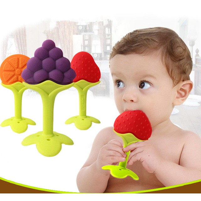 Jual Gigitan Bayi Baby Fruit Teether Mainan Bayi Gigit Bentuk Buah Tumbuh Gigi | Shopee Indonesia