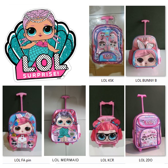 TAS TROLI TK LOL Shopee Indonesia