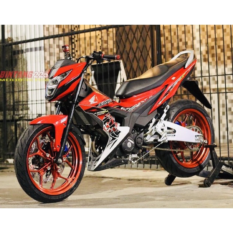 Jual Paketan Upgrade Honda Sonic 150R Tapak Lebar Indonesia|Shopee Indonesia