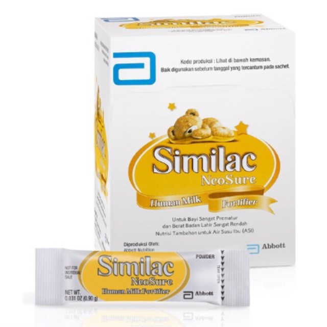 SIMILAC NEOSURE HMF (HUMAN MILK FORTIFIER) SACHET 9g Shopee Indonesia