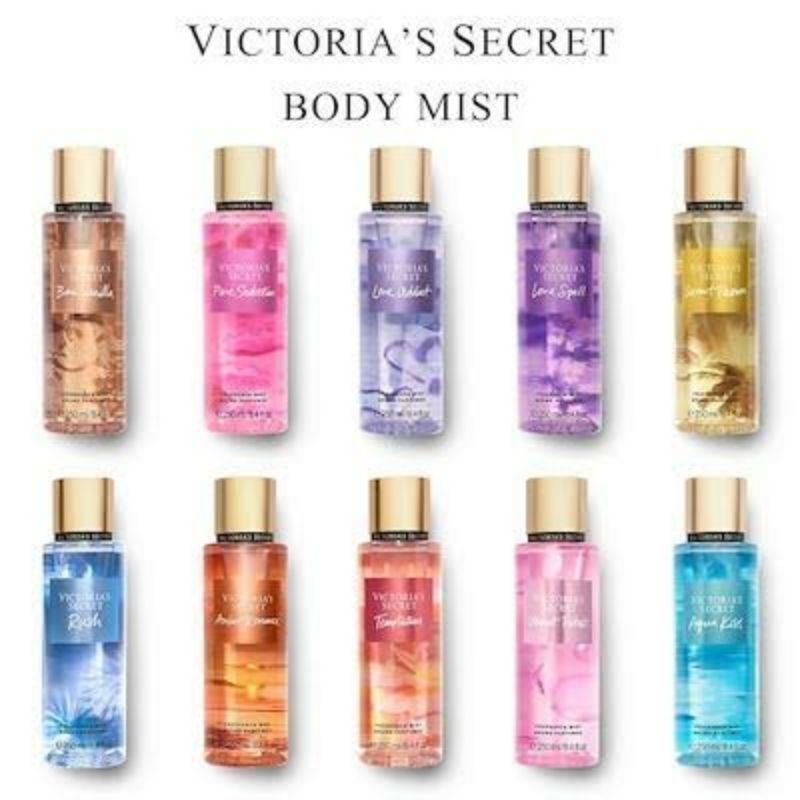 Sale Body mist original Victoria Secret 250ml Bare Vanilla, Warm Cozy