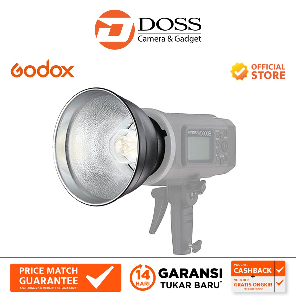 Jual Godox ADR6 Standard Reflector + Bowens Mount For Godox Strobe