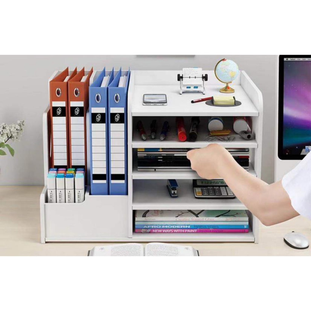 RAK BUKU KANTOR VINTAGE / STORAGE BOX, TEMPAT BUKU BOX FILE / ALAT KANTOR MURAH alat tulis
