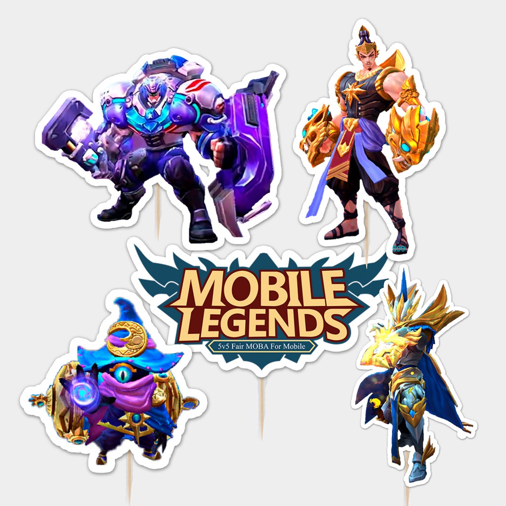 Gambar Kue Ultah Mobile Legend Rahman Gambar