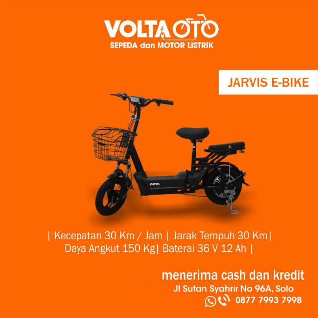 BIG SALE Sepeda Listrik Jarvis E-bike Pedal 350W NEW ARRIVAL | Shopee  Indonesia