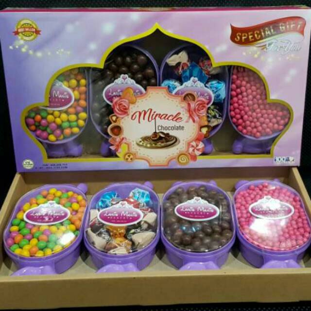 Jual 4 4 Sale I!!! Paket Paketan Coklat Cokelat Lebaran Laris Manis Miracle | Shopee Indonesia