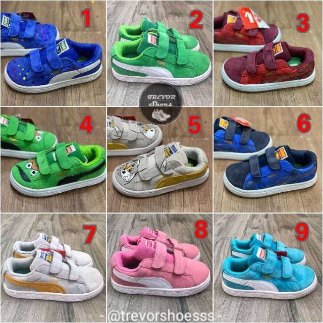 SEPATU ANAK PUMA SUEDE KIDS PREMIUM KUALITAS TERBAIK Shopee Indonesia